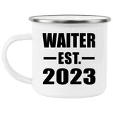 Waiter Established EST. 2023 - 12oz Camping Mug