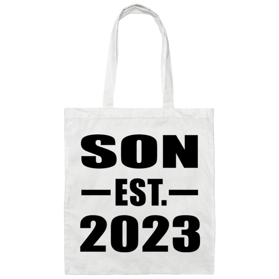 Son Established EST. 2023 - Tote Bag White