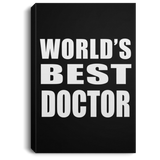 World's Best Doctor - Canvas Portrait