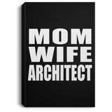 Mom Wife Architect - Canvas Portrait
