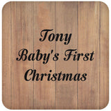 Tony Baby's First Christmas - Drink Coaster C