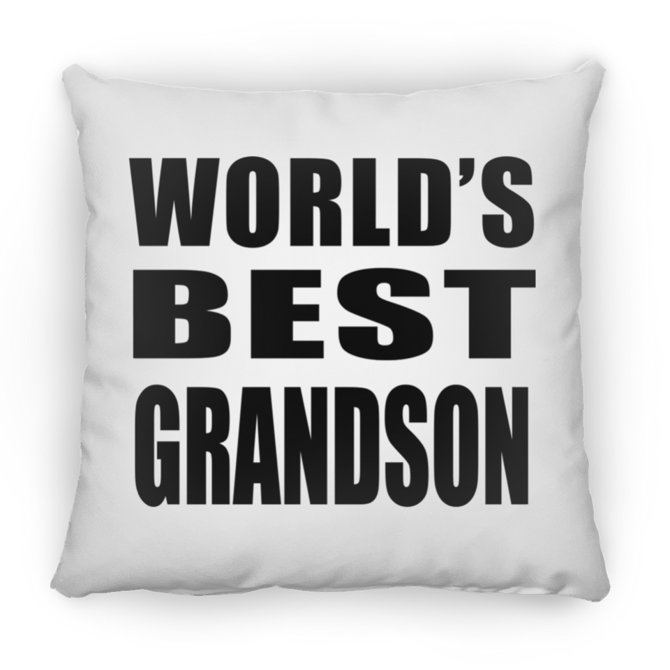 World's Best Grandson - Throw Pillow