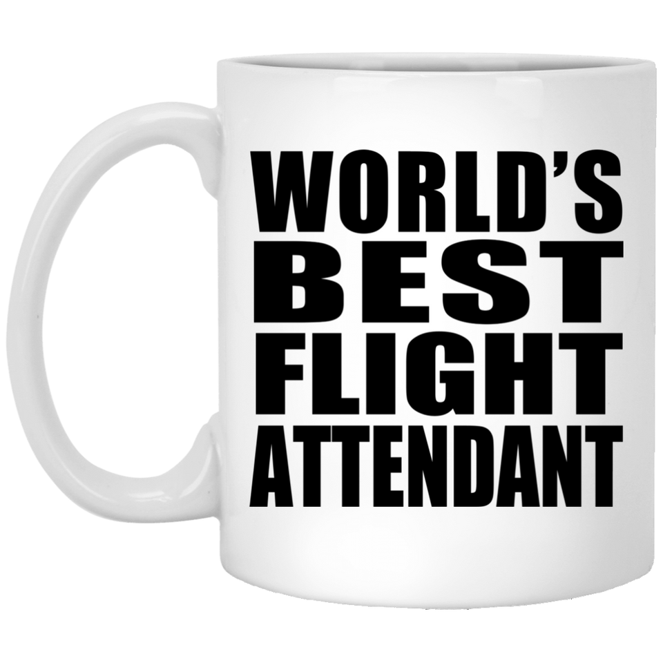 World's Best Flight Attendant - 11 Oz Coffee Mug