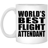 World's Best Flight Attendant - 11 Oz Coffee Mug