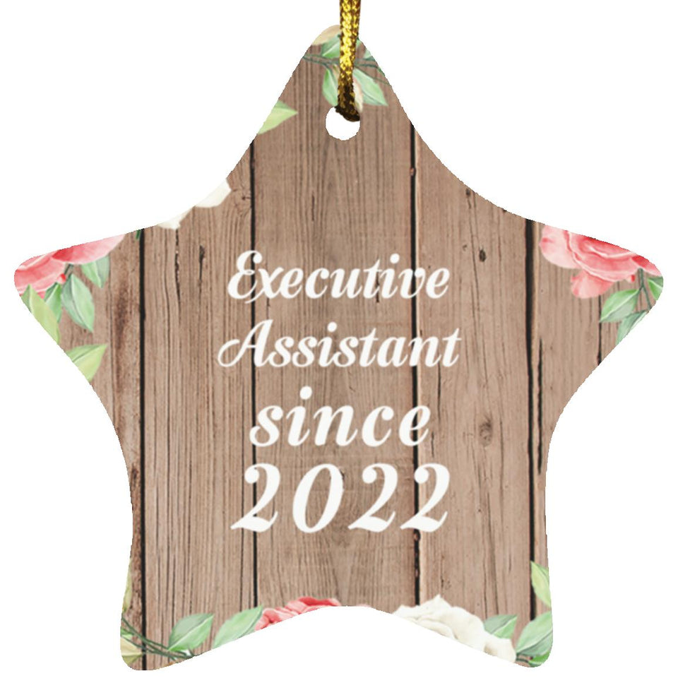 Executive Assistant Since 2022 - Star Ornament B