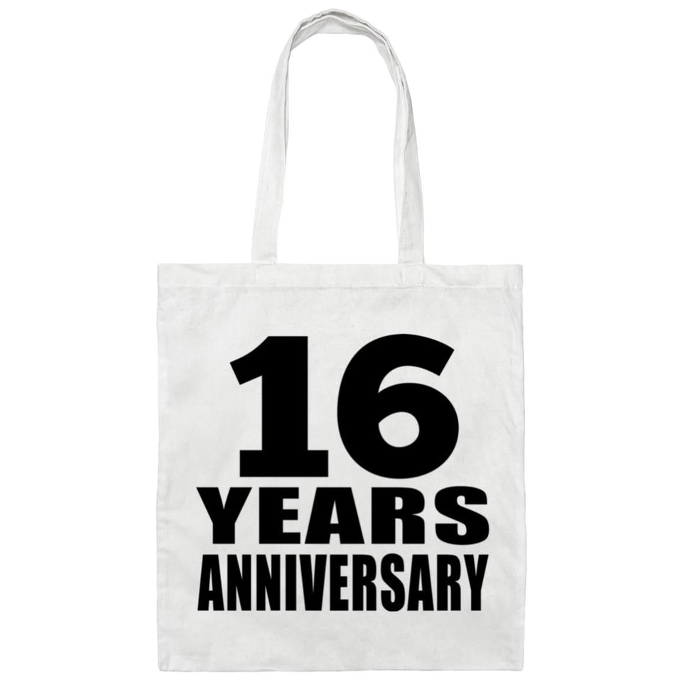 16th Anniversary 16 Years - Tote Bag White