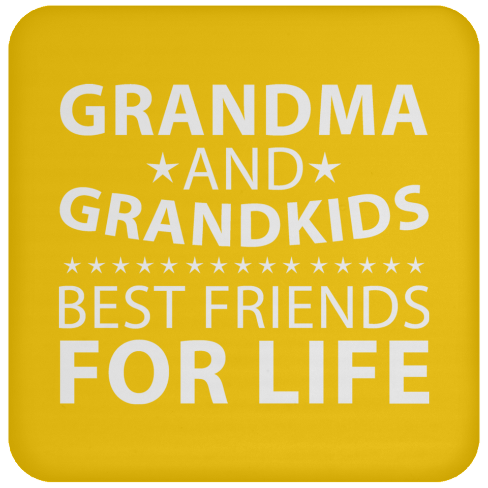 Grandma and Grandkids, Best Friends For Life - Drink Coaster