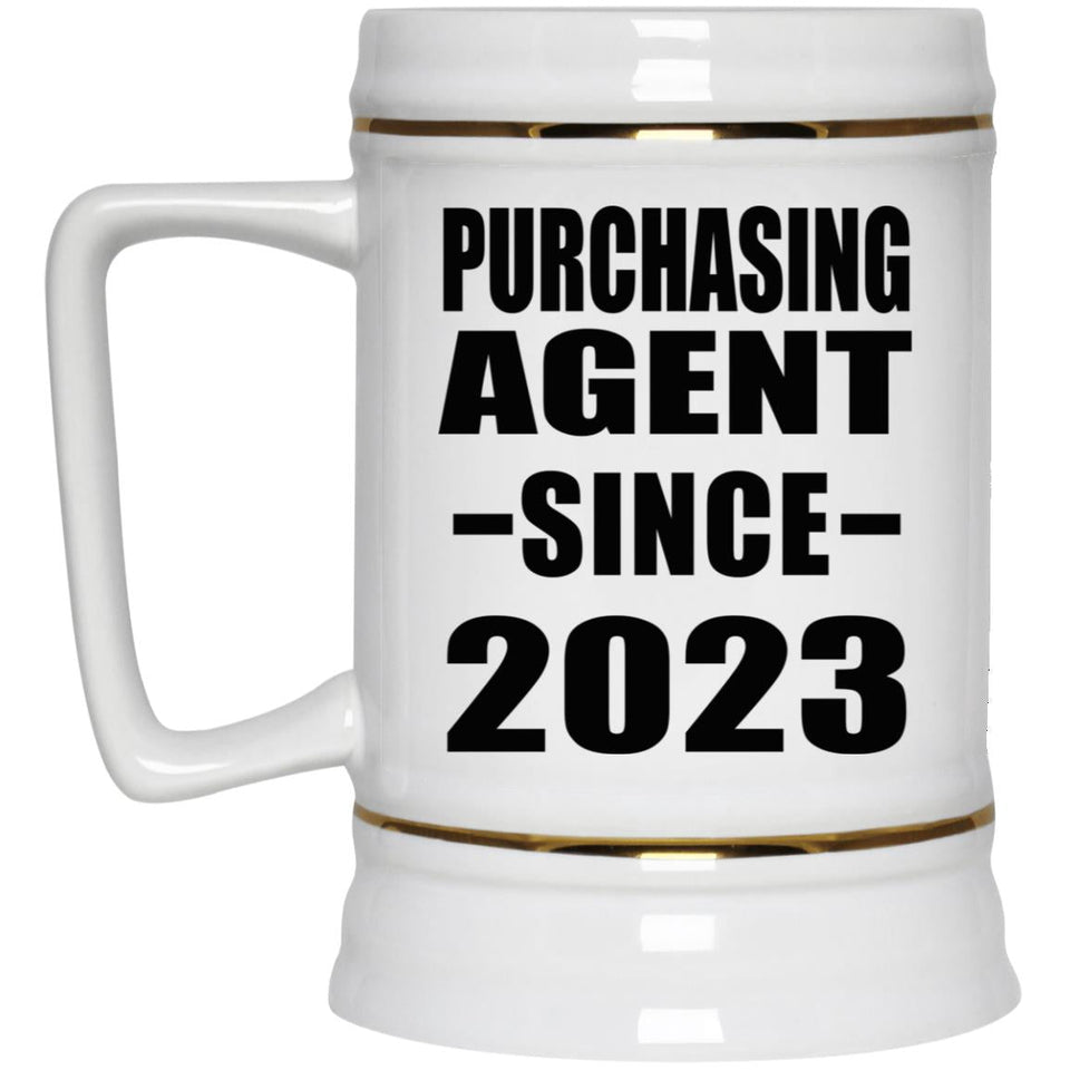 Purchasing Agent Since 2023 - Beer Stein