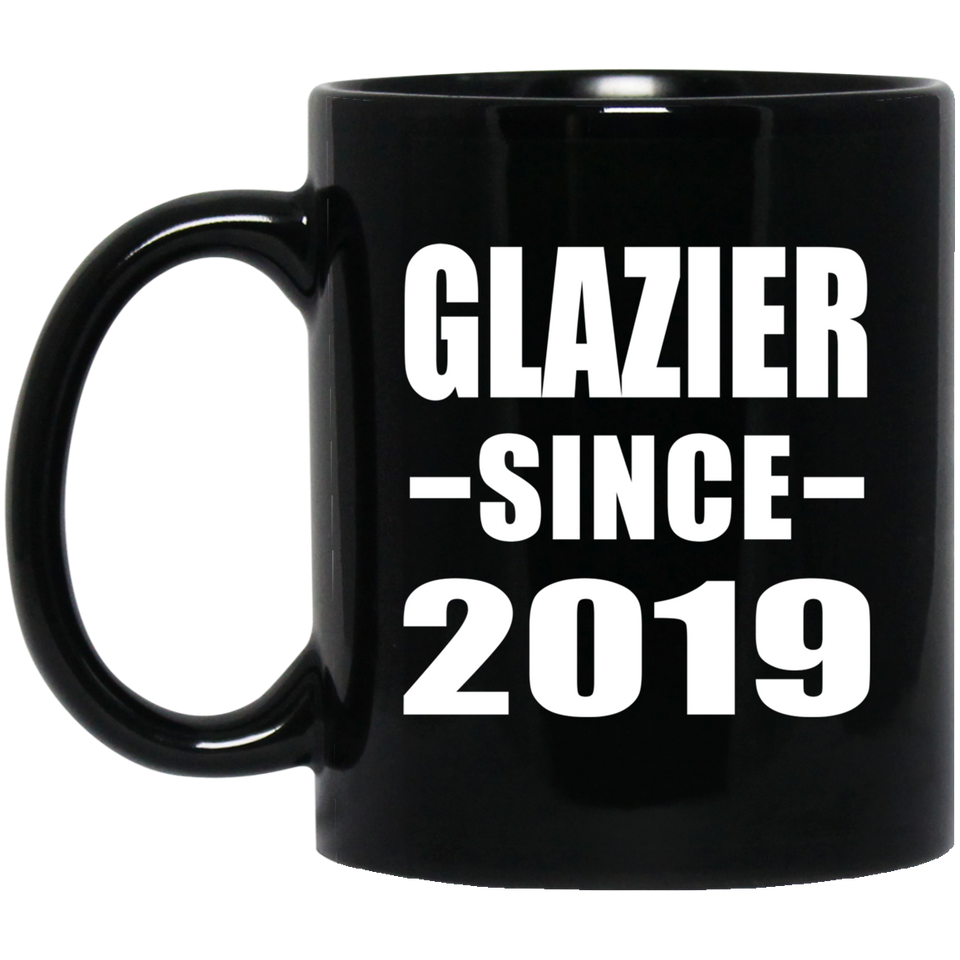 Glazier Since 2019 - 11oz Coffee Mug Black