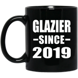 Glazier Since 2019 - 11oz Coffee Mug Black