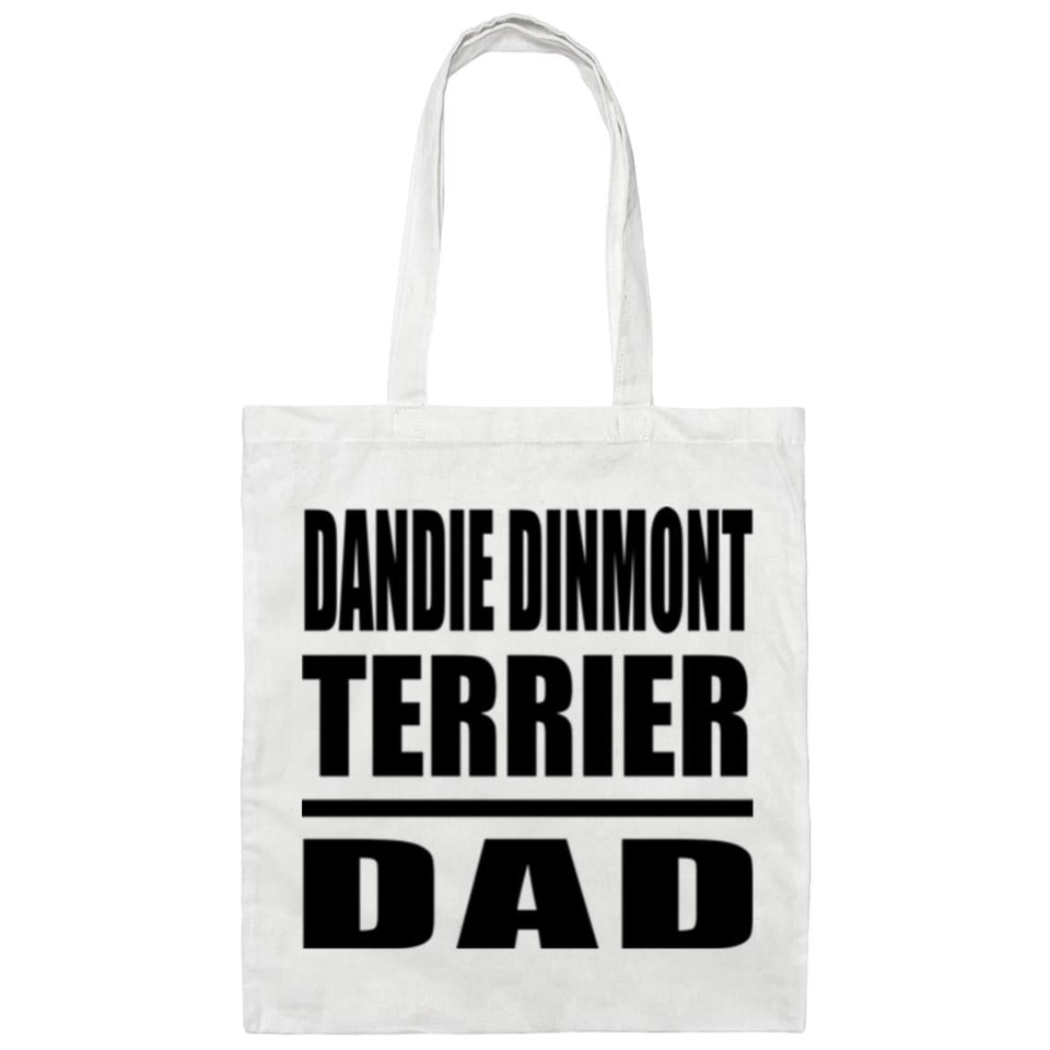 Dandie Dinmont Terrier Dad - Tote Bag White