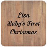 Lisa Baby's First Christmas - Drink Coaster C