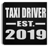 Taxi Driver Established EST. 2019 - Canvas Square