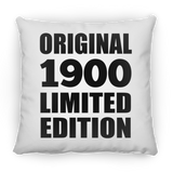 124th Birthday Original 1900 Limited Edition - Throw Pillow
