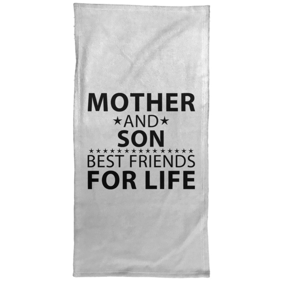 Mother and Son, Best Friends For Life - Hand Towel