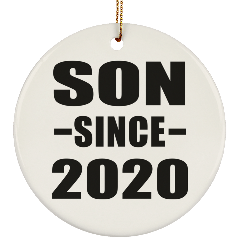 Son Since 2020 - Circle Ornament
