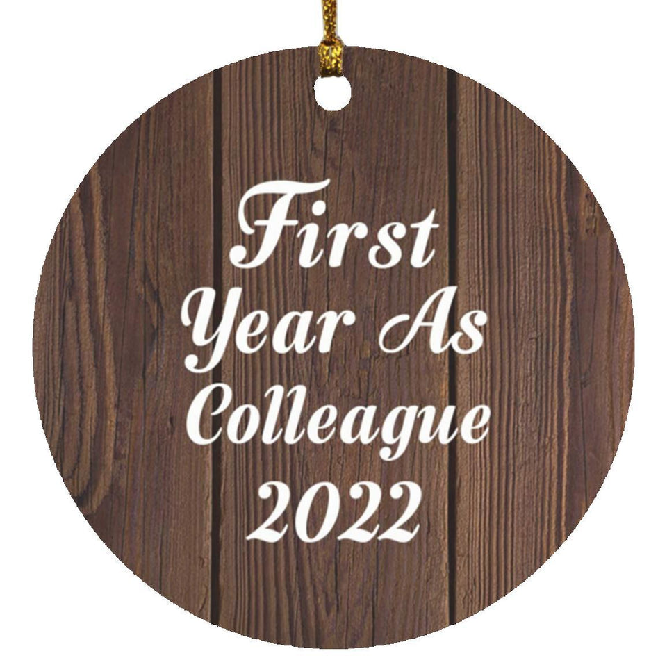 First Year As Colleague 2022 - Circle Ornament D