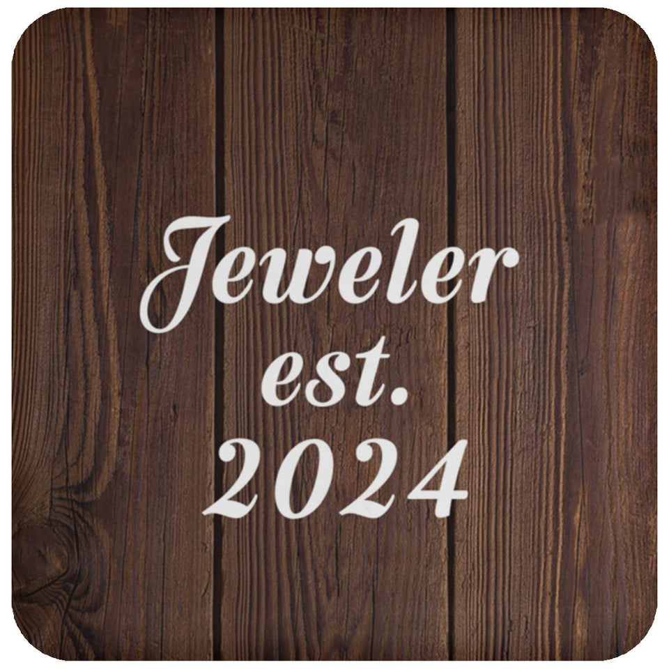 Jeweler Established Est. 2024 - Drink Coaster D