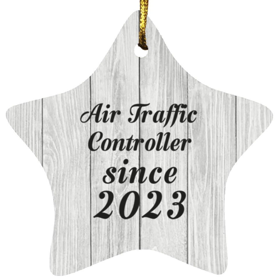 Air Traffic Controller Since 2023 - Star Ornament F