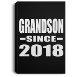 Grandson Since 2018 - Canvas Portrait