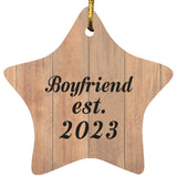 Boyfriend Established Est. 2023 - Star Ornament C