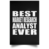 Best Market Research Analyst Ever - Poster Portrait