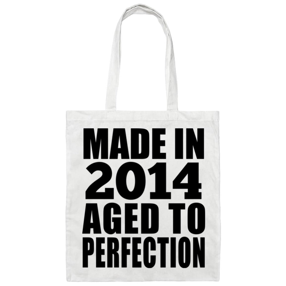 10th Birthday Made In 2014 Aged to Perfection - Tote Bag White