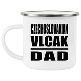 Czechoslovakian Vlcak Dad - 12oz Camping Mug