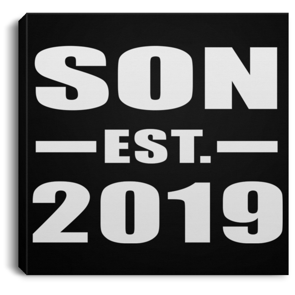 Son Established EST. 2019 - Canvas Square