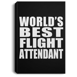 World's Best Flight Attendant - Canvas Portrait