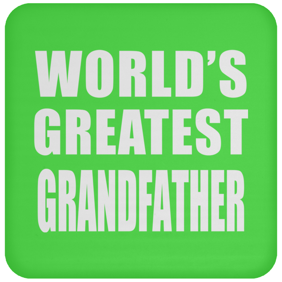 World's Greatest Grandfather - Drink Coaster