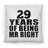 29th Anniversary 29 Years Of Being Mr Right - Throw Pillow