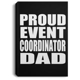 Proud Event Coordinator Dad - Canvas Portrait