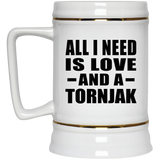 All I Need Is Love And A Tornjak - Beer Stein