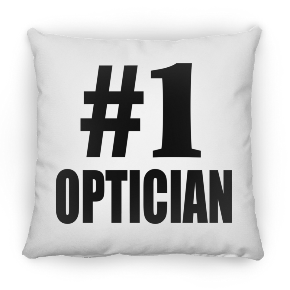 Number One #1 Optician - Throw Pillow