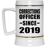 Corrections Officer Since 2019 - Beer Stein