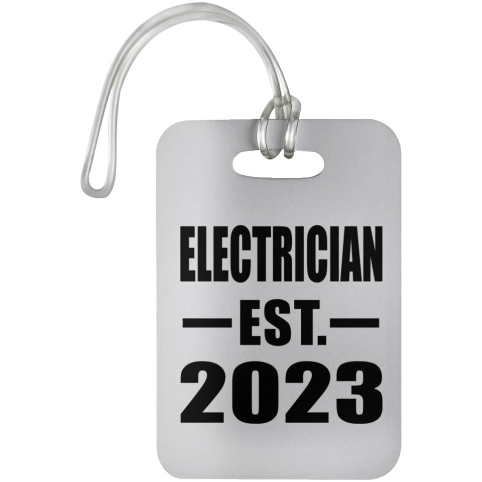 Electrician Established EST. 2023 - Luggage Bag Tag