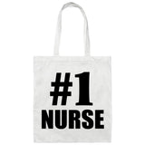 Number One #1 Nurse - Tote Bag White