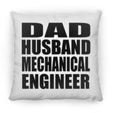 Dad Husband Mechanical Engineer - Throw Pillow