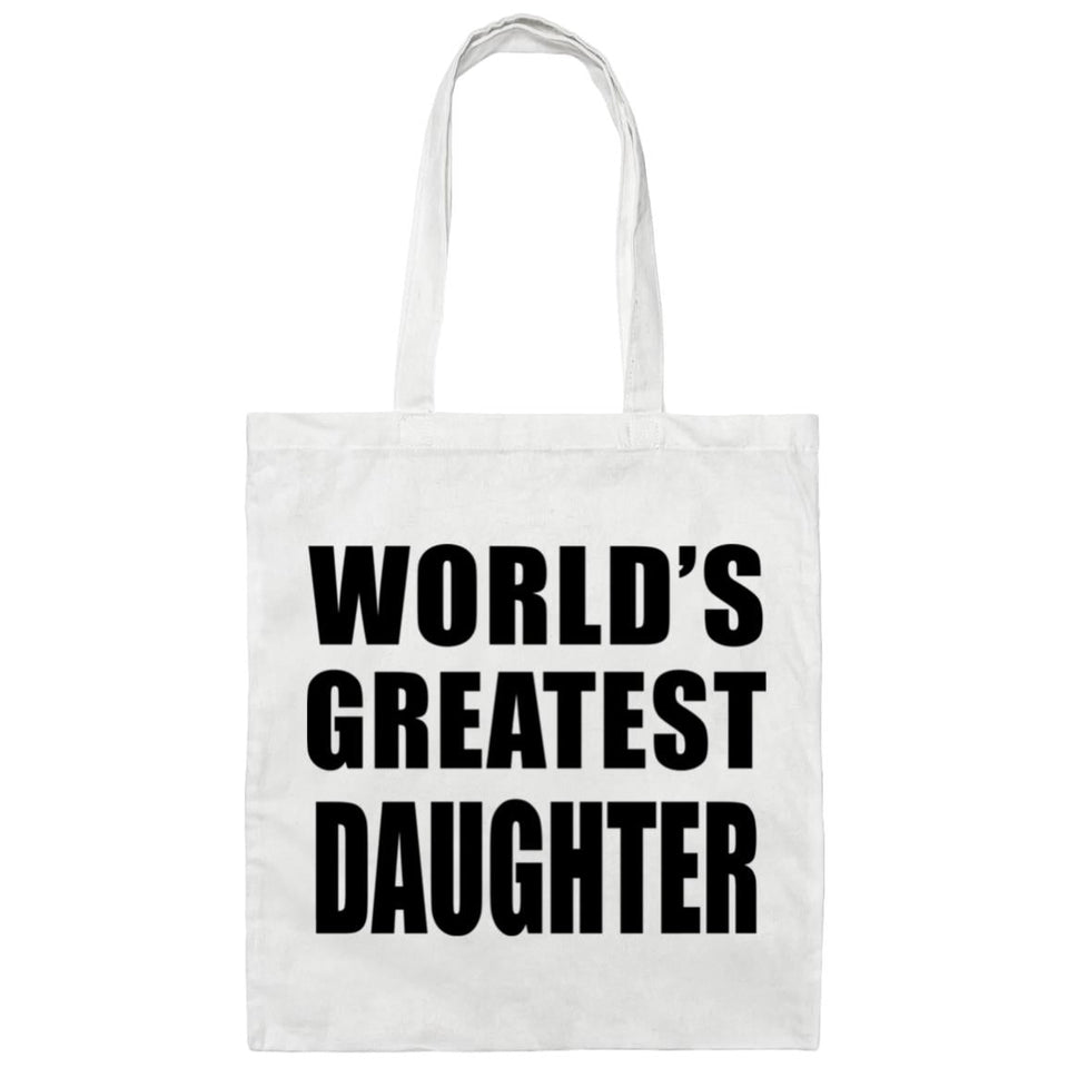 World's Greatest Daughter - Tote Bag White