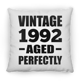 32nd Birthday Vintage 1992 Aged Perfectly - Throw Pillow