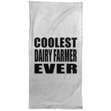 Coolest Dairy Farmer Ever - Hand Towel