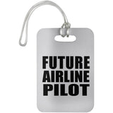 Future Airline Pilot - Luggage Bag Tag