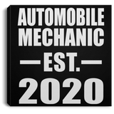 Automobile Mechanic Established EST. 2020 - Canvas Square