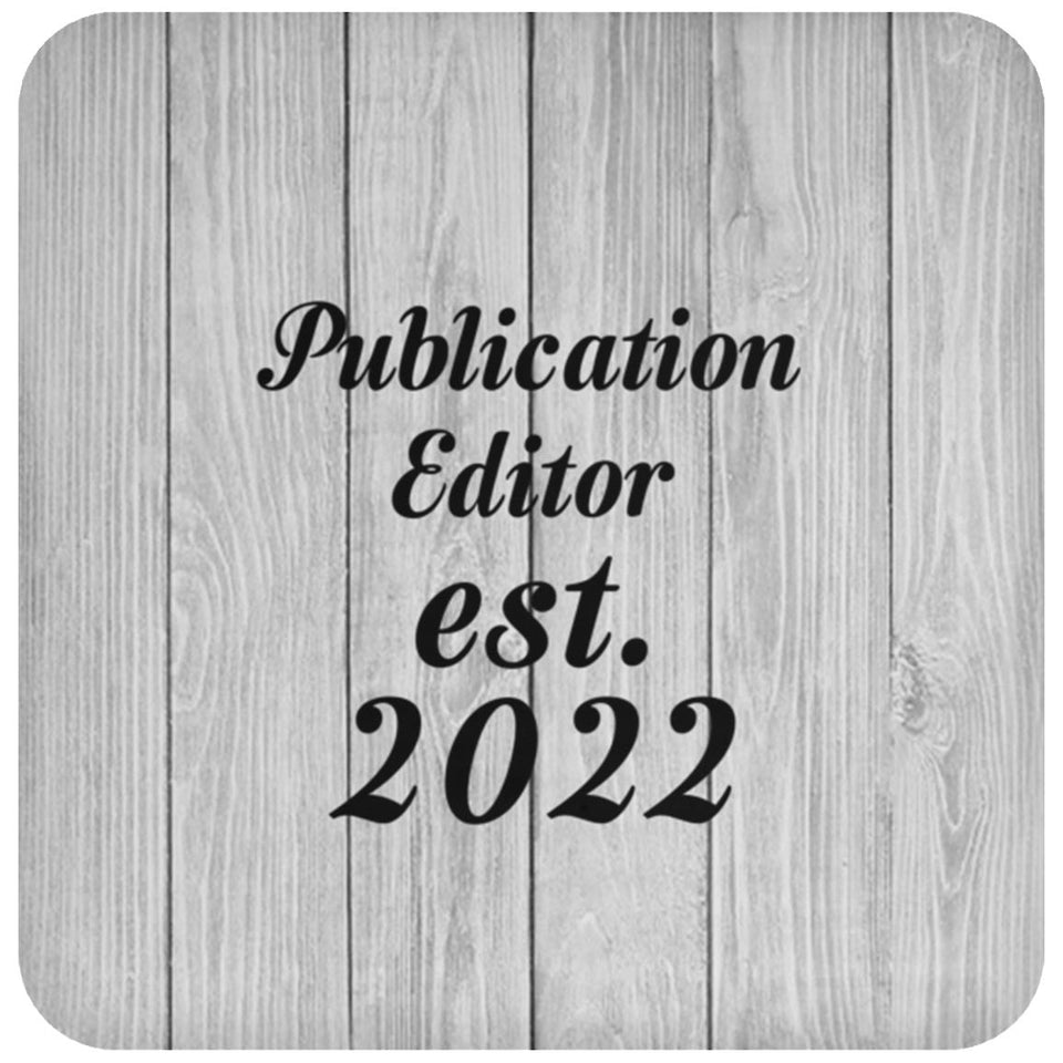 Publication Editor Established Est. 2022 - Drink Coaster F