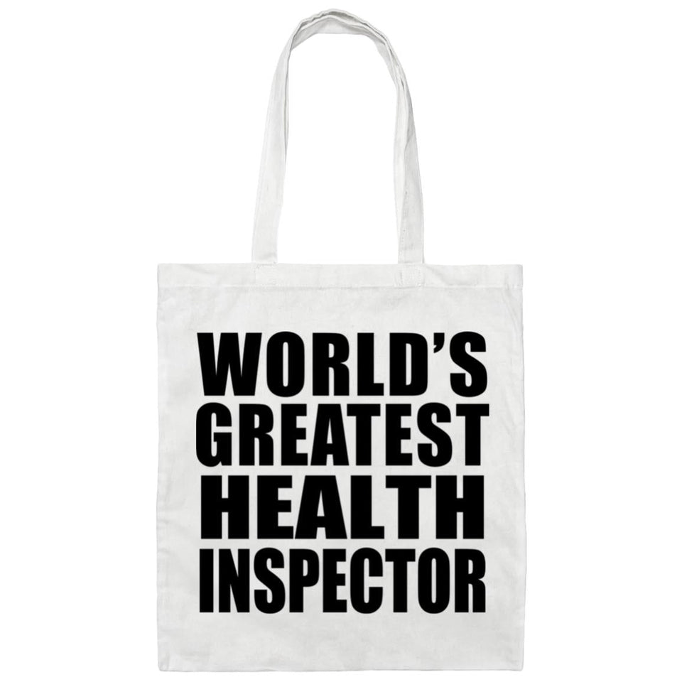 World's Greatest Health Inspector - Tote Bag White