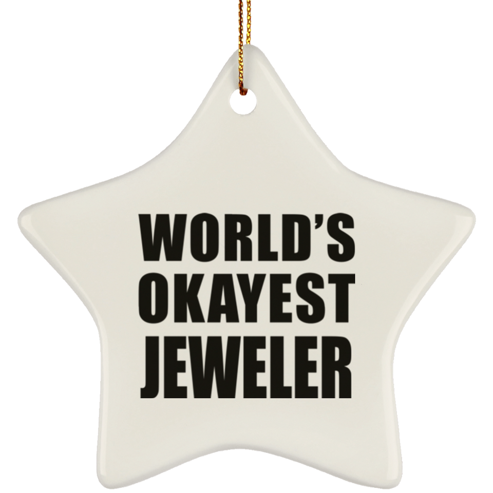 World's Okayest Jeweler - Star Ornament