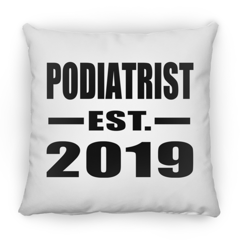 Podiatrist Established EST. 2019 - Throw Pillow
