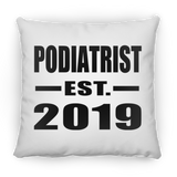 Podiatrist Established EST. 2019 - Throw Pillow