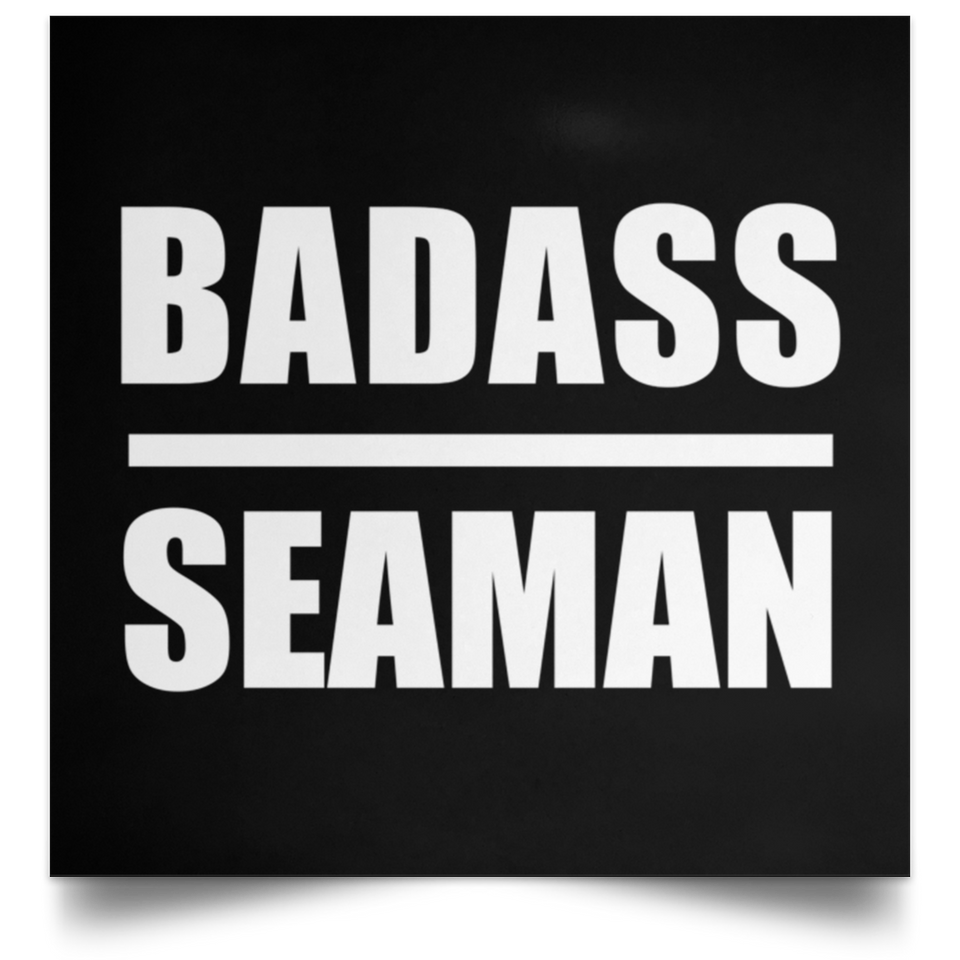Badass Seaman - Poster Square